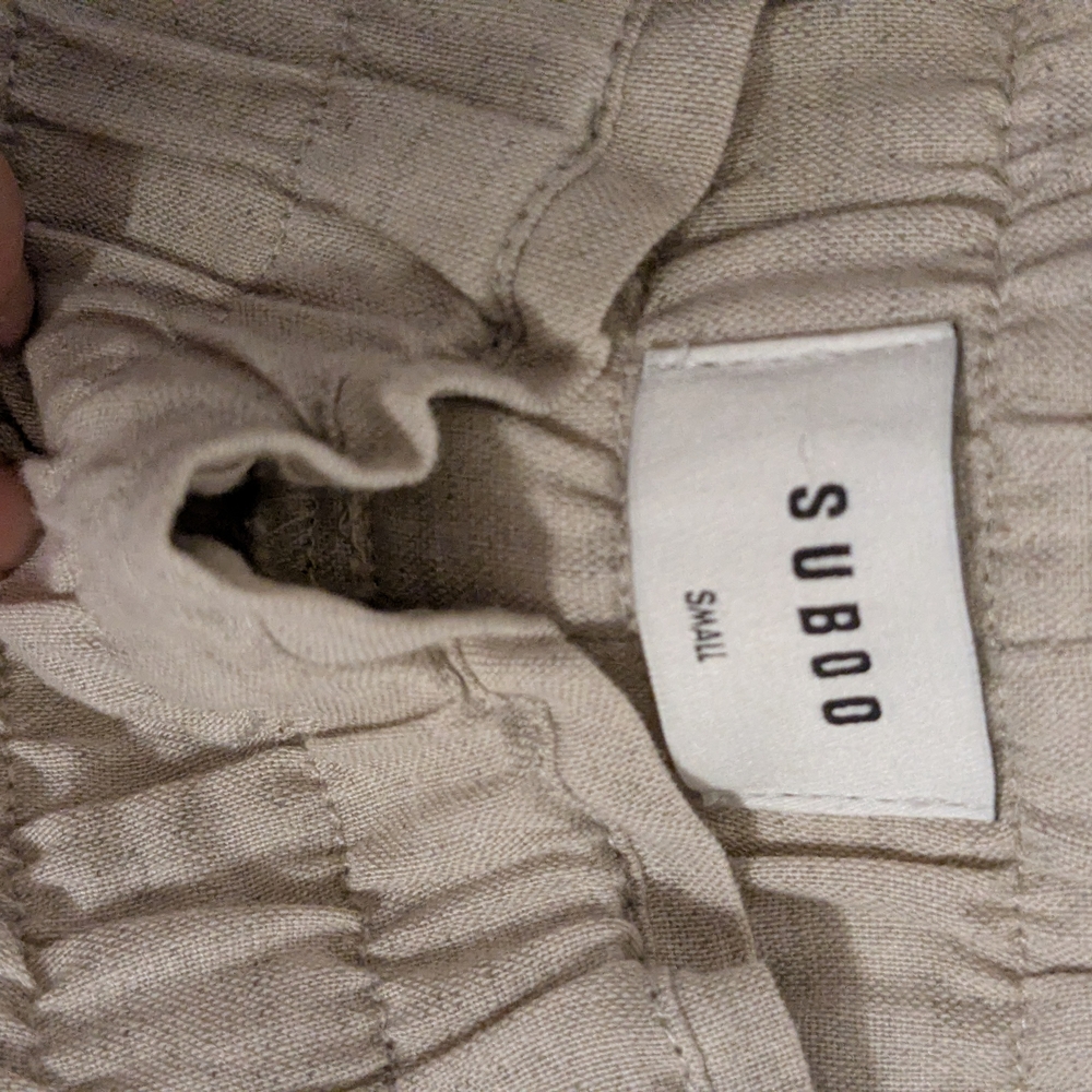 Suboo Beige Ruched Skirt My Consignment - Picture 3 of 6
